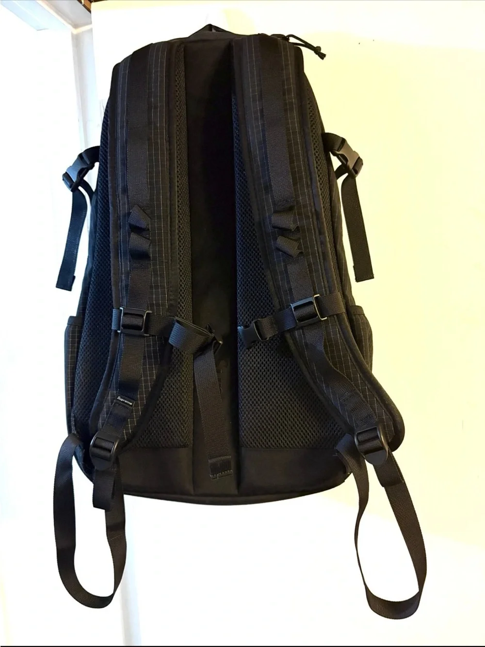 Supreme black backpack